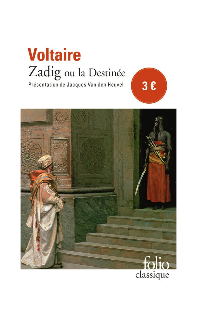 ZADIG OU LA DESTINEE - VOLTAIRE - Gallimard