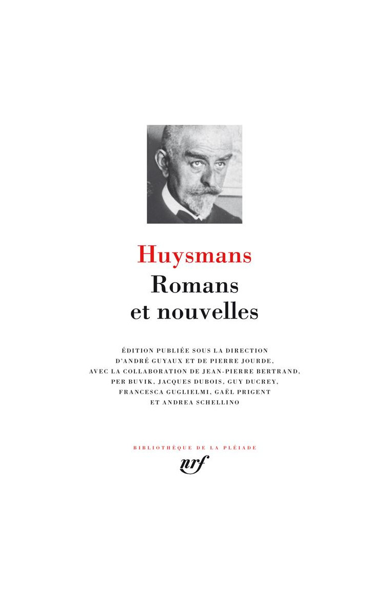 ROMANS ET NOUVELLES - HUYSMANS JORIS-KARL - GALLIMARD