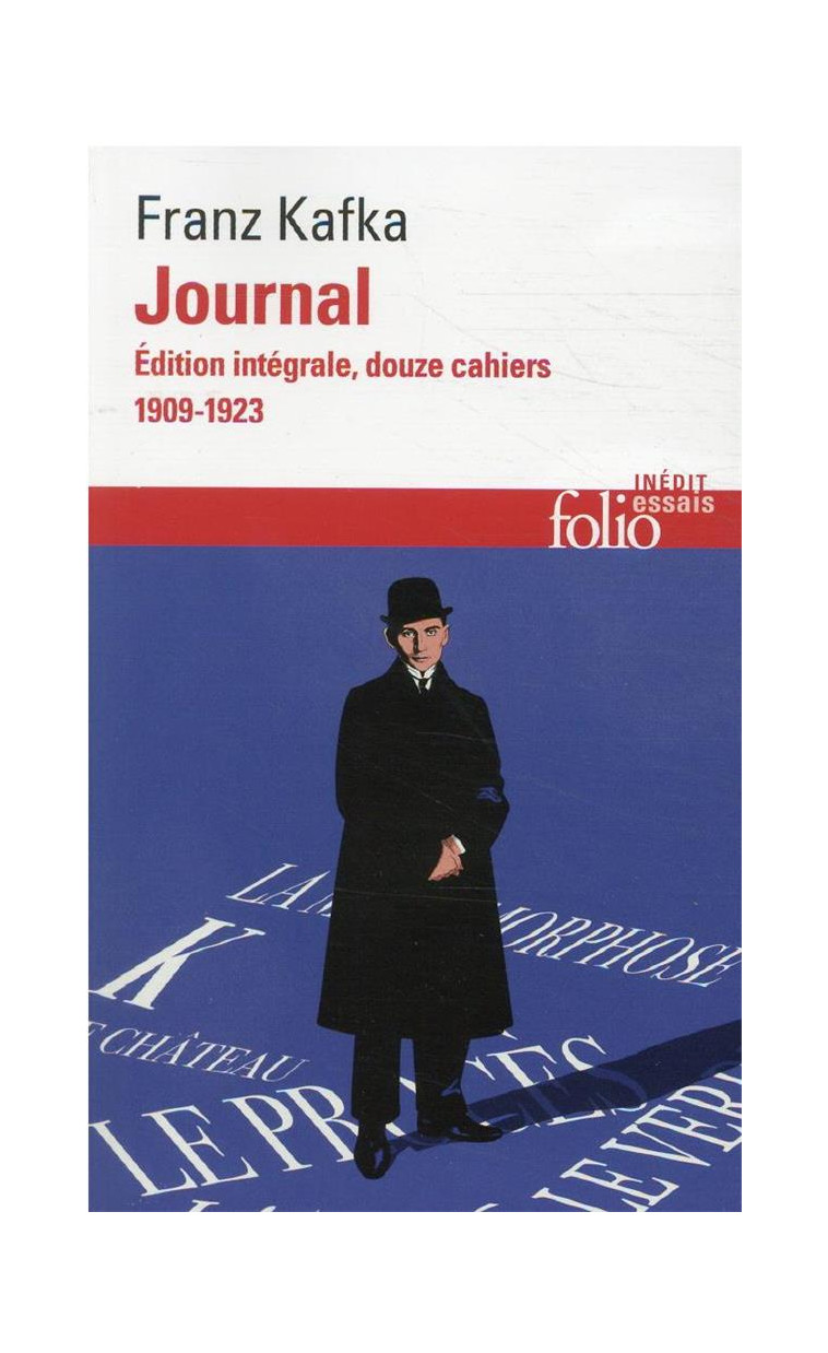 JOURNAL - EDITION INTEGRALE, DOUZE CAHIERS (1909-1923) - KAFKA FRANZ - GALLIMARD