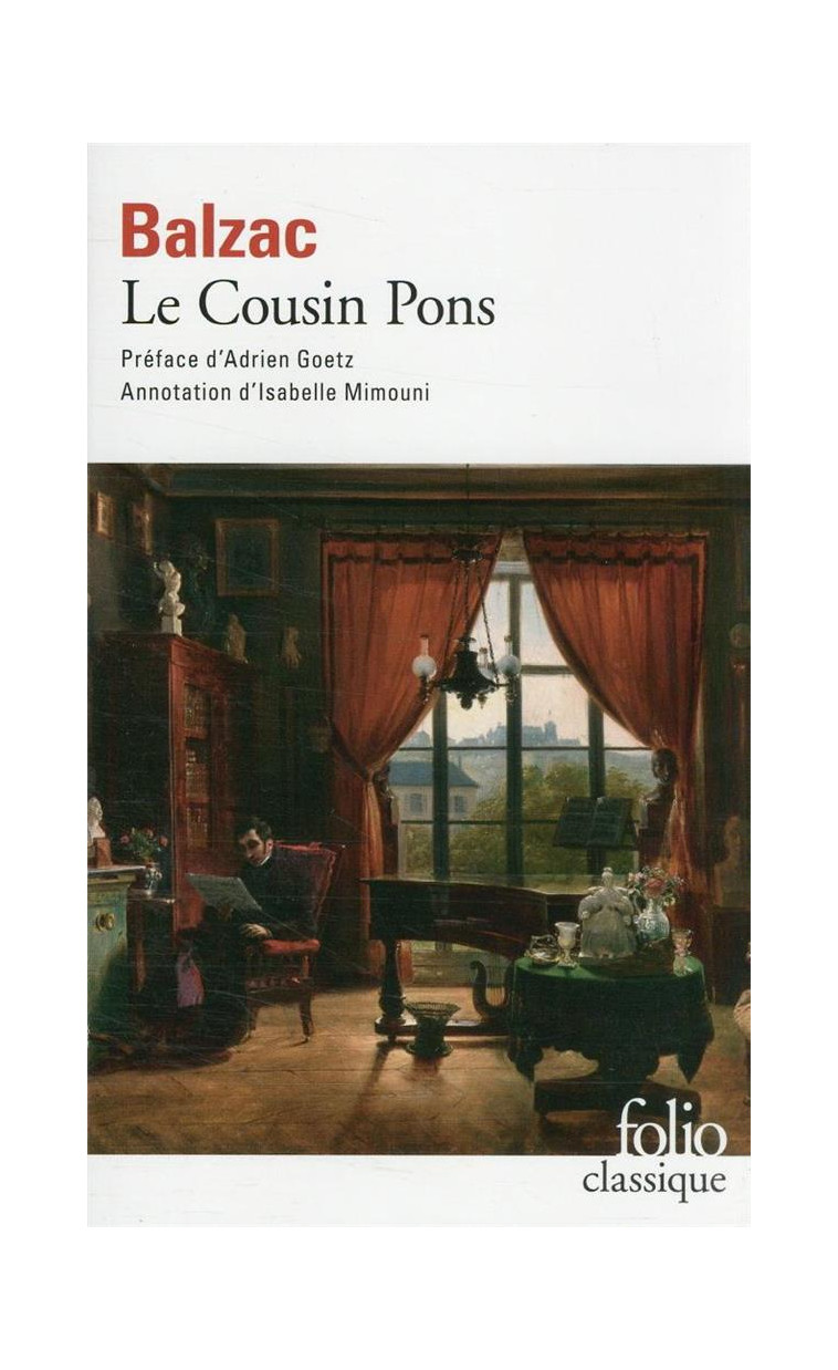 LE COUSIN PONS - BALZAC/GOETZ - GALLIMARD