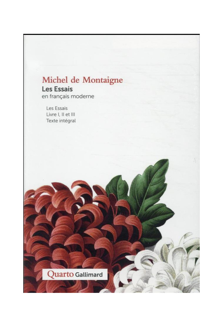 LES ESSAIS - EN FRANCAIS MODERNE - MONTAIGNE MICHEL DE - GALLIMARD