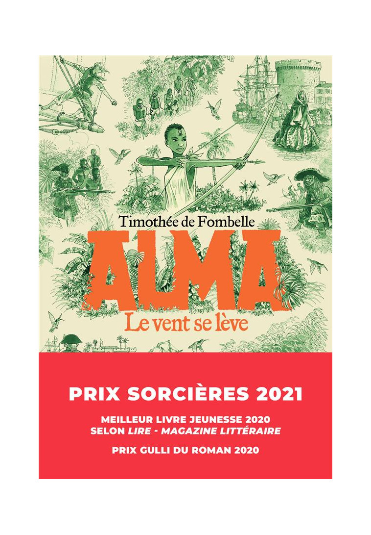 ALMA - LE VENT SE LEVE - FOMBELLE/PLACE - GALLIMARD