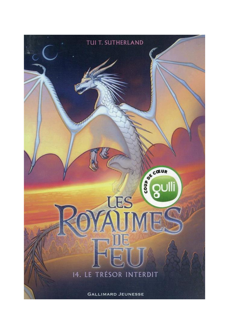 LES ROYAUMES DE FEU, 14 - LE TRESOR INTERDIT - SUTHERLAND/ANG - GALLIMARD