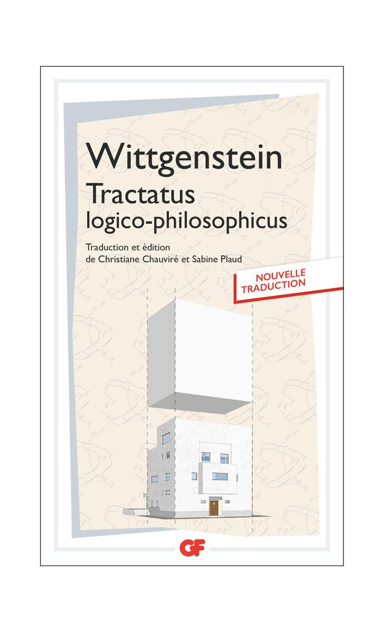 TRACTATUS LOGICO-PHILOSOPHICUS - WITTGENSTEIN LUDWIG - FLAMMARION