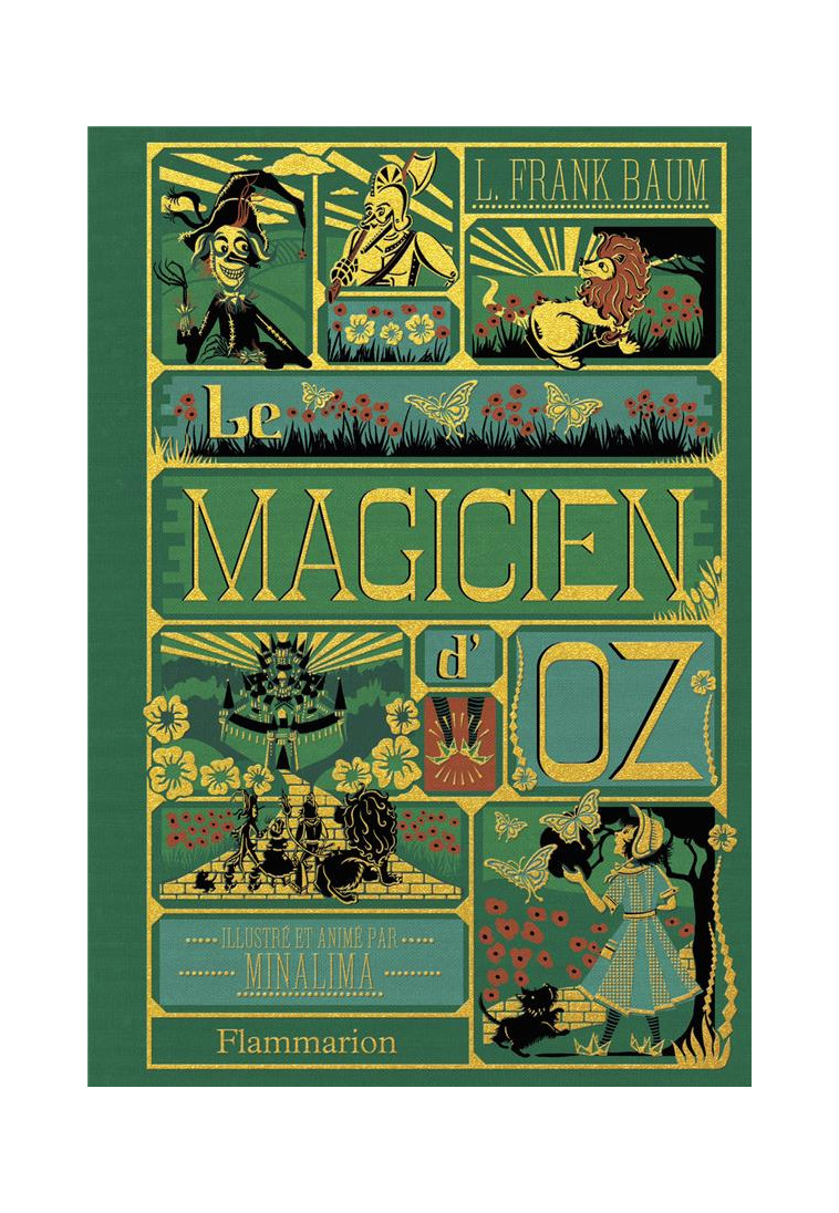 LE MAGICIEN D'OZ - ILLUSTRE ET ANIME PAR MINALIMA - MINALIMA/BAUM - FLAMMARION