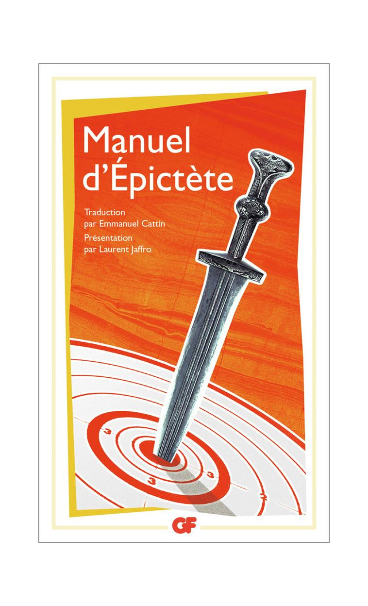 MANUEL - EPICTETE - Flammarion