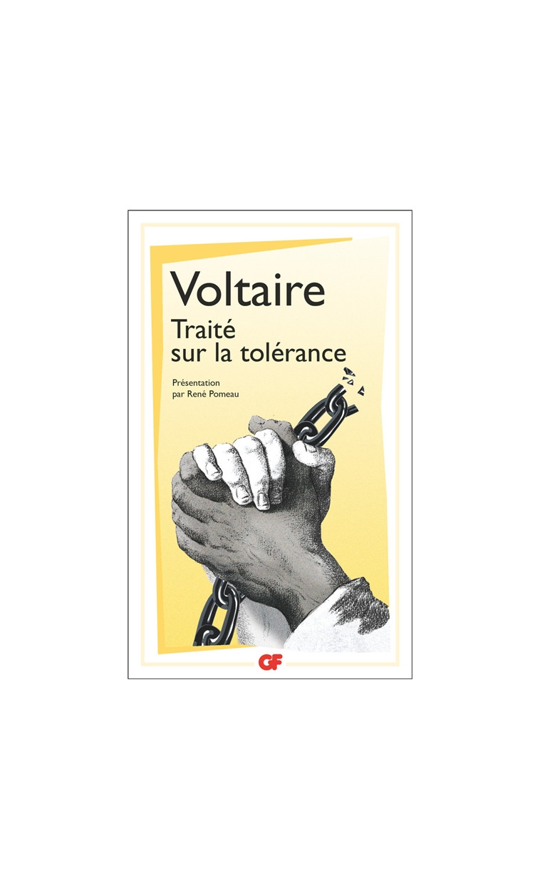 TRAITE SUR LA TOLERANCE - VOLTAIRE - Flammarion