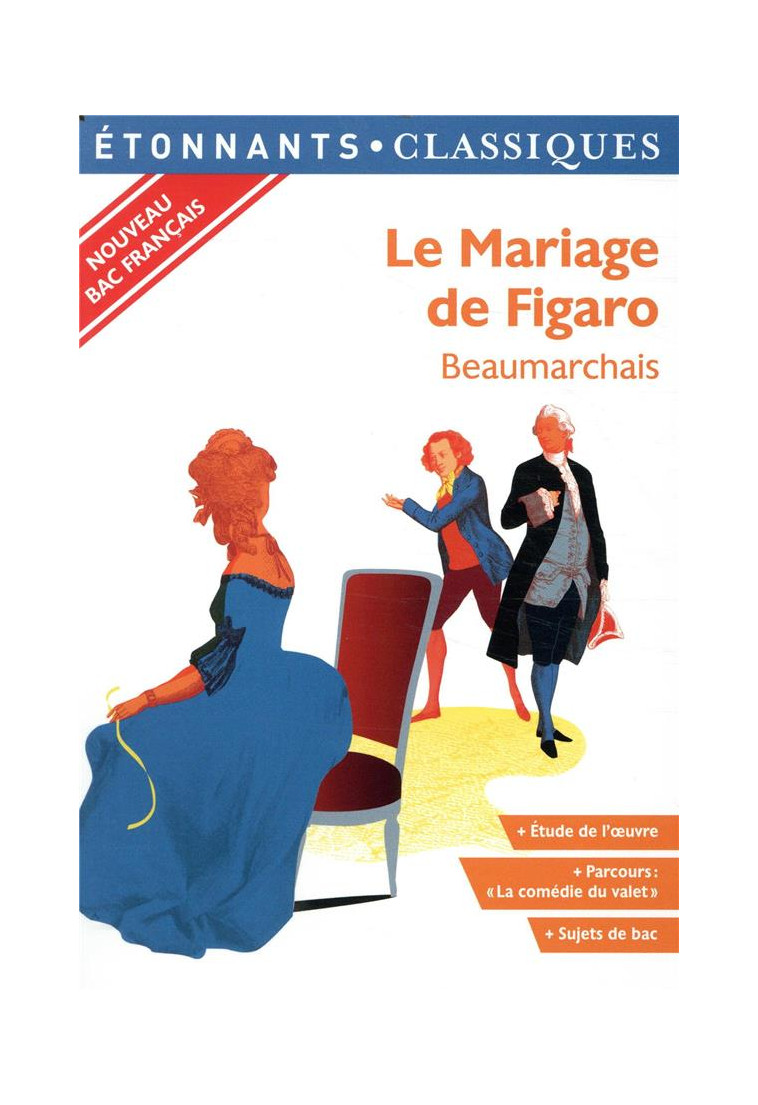 LE MARIAGE DE FIGARO - BEAUMARCHAIS - FLAMMARION