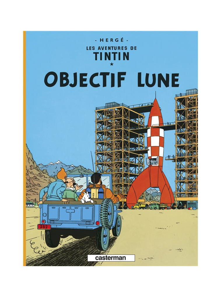 TINTIN - T16 - OBJECTIF LUNE - HERGE - CASTERMAN