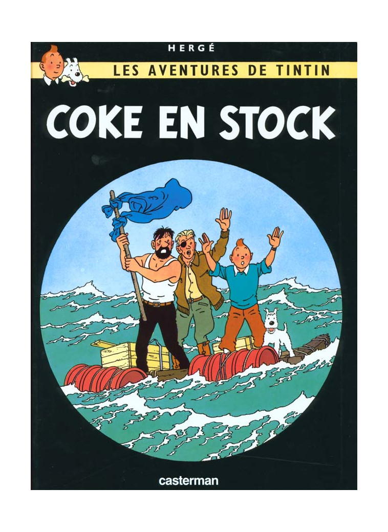 TINTIN - T19 - COKE EN STOCK - HERGE - CASTERMAN