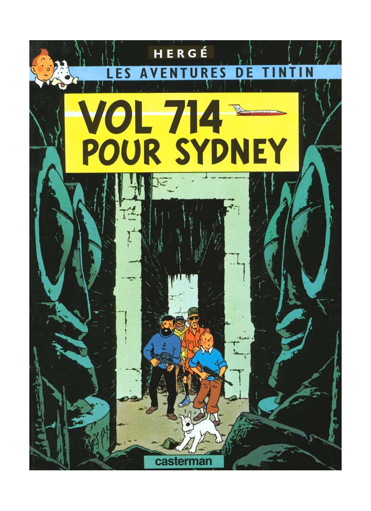 TINTIN - T22 - VOL 714 POUR SYDNEY - HERGE - CASTERMAN