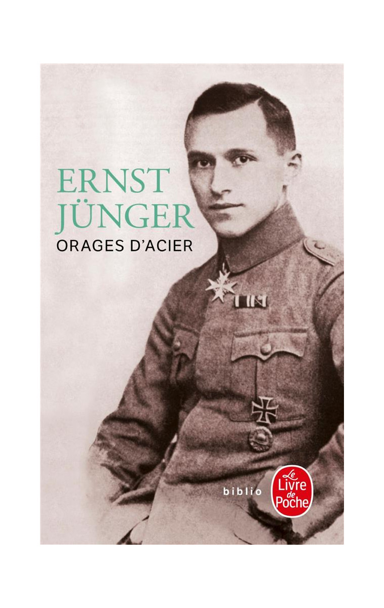 ORAGES D'ACIER - JUNGER ERNST - LGF/Livre de Poche