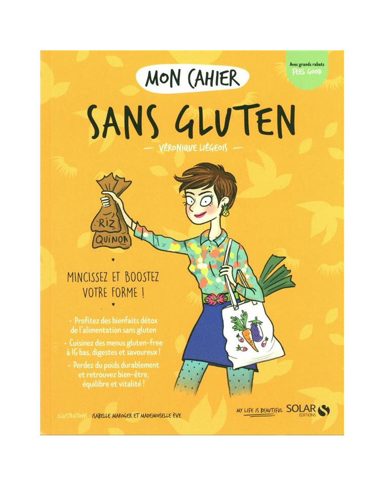 MON CAHIER SANS GLUTEN - LIEGEOIS/MAROGER - SOLAR