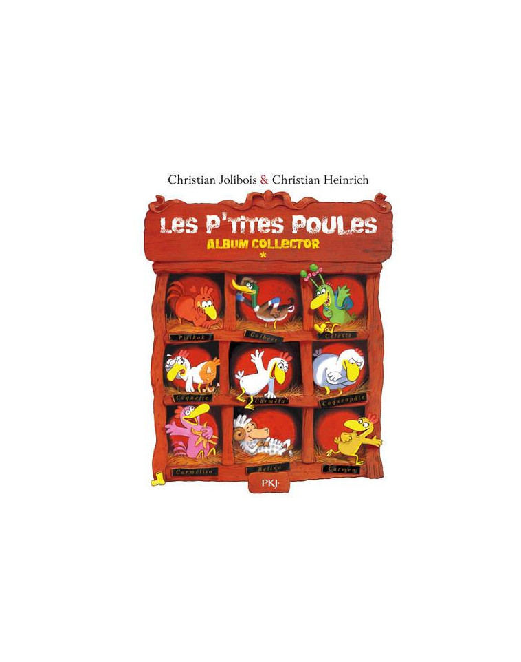 LES P'TITES POULES - ALBUM COLLECTOR (TOMES 1 A 4) - VOL01 - JOLIBOIS/HEINRICH - POCKET