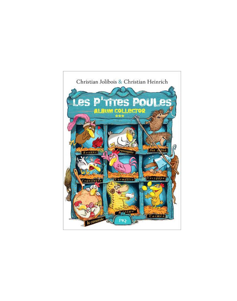 LES P'TITES POULES - ALBUM COLLECTOR (TOMES 9 A 12) - VOL03 - JOLIBOIS/HEINRICH - Pocket jeunesse