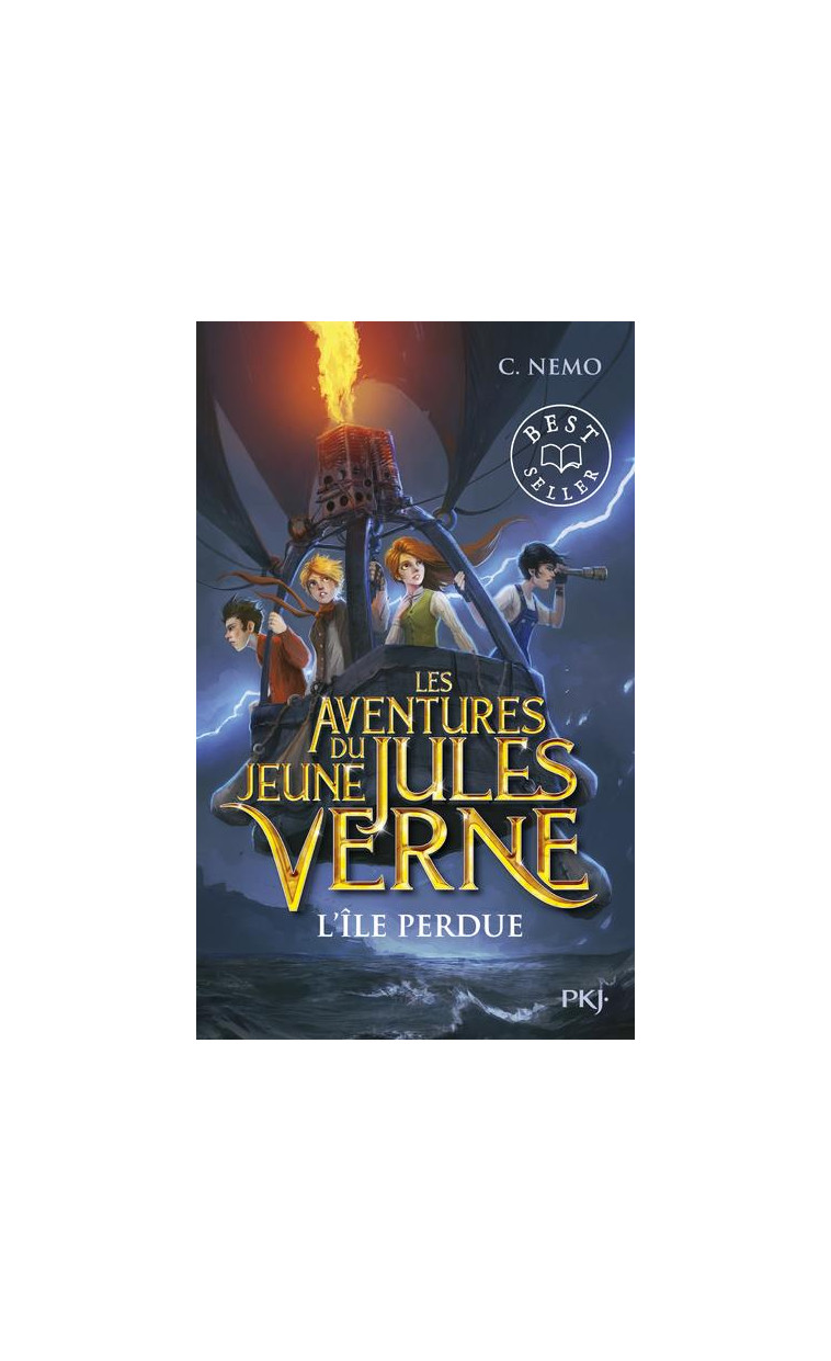 LES AVENTURES DU JEUNE JULES VERNE - TOME 1 L'ILE PERDUE - VOL01 - CAPITAINE NEMO - POCKET