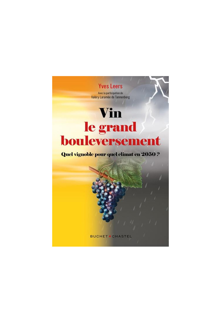 VIN : LE GRAND BOULEVERSEMENT - QUEL VIGNOBLE POUR QUEL CLIMAT EN 2050 ? - LEERS YVES - BUCHET CHASTEL