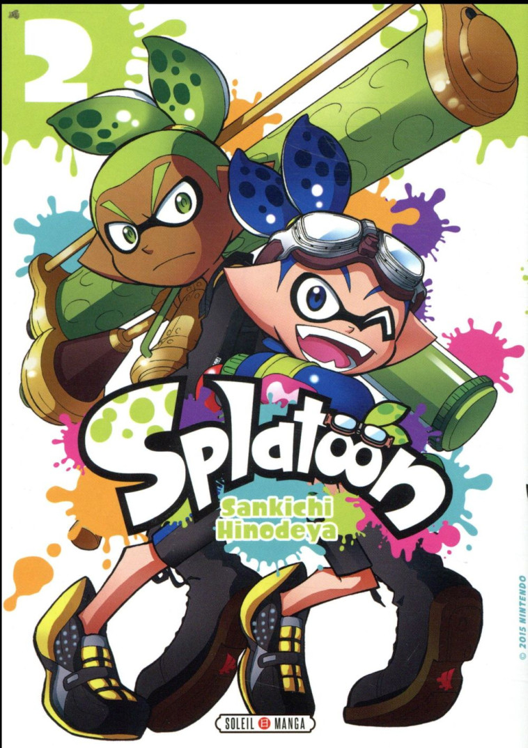 SPLATOON T02 - HINODEYA SANKICHI - Soleil Productions