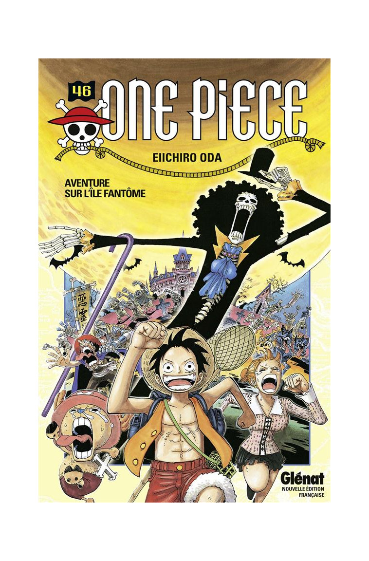 ONE PIECE - EDITION ORIGINALE - TOME 46 - AVENTURE SUR L'ILE FANTOME - ODA EIICHIRO - Glénat