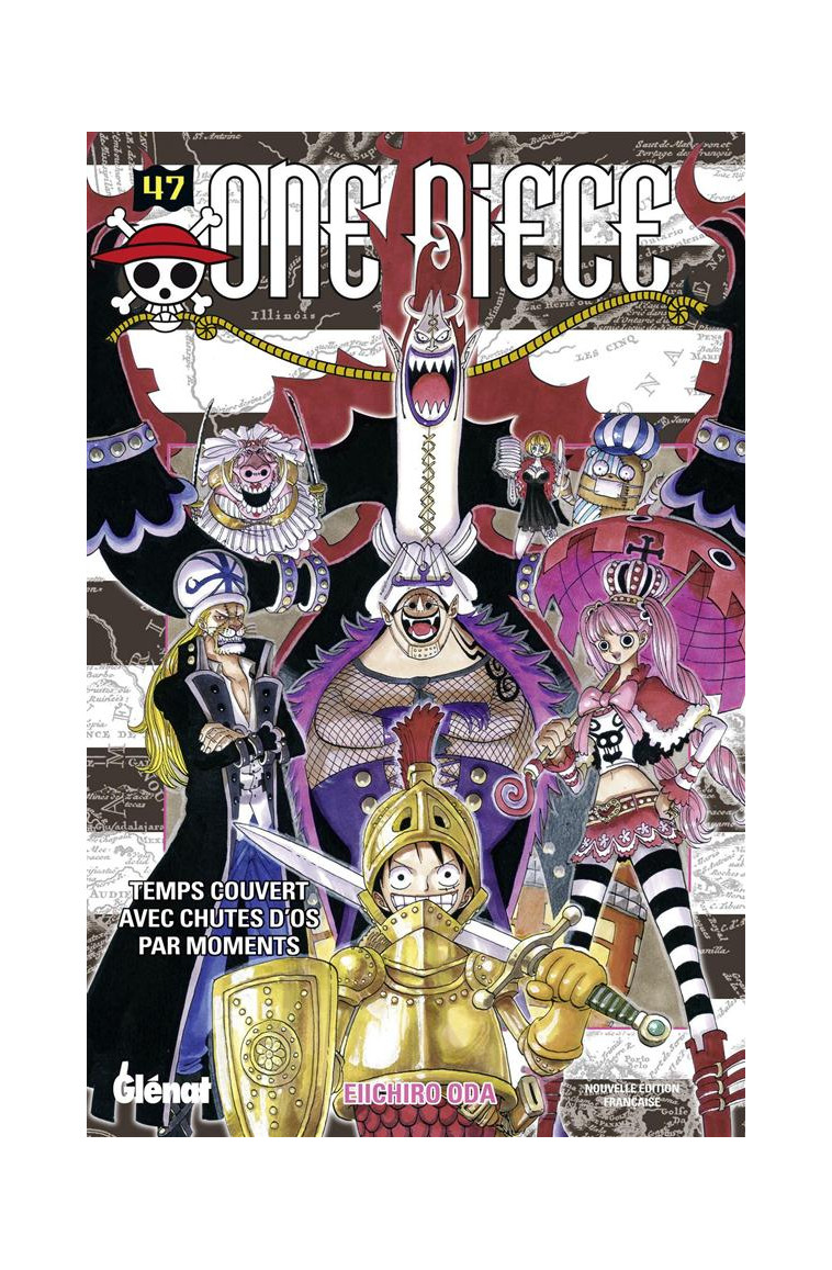 ONE PIECE - EDITION ORIGINALE - TOME 47 - TEMPS COUVERT AVEC CHUTES D'OS PAR MOMENTS - ODA EIICHIRO - Glénat