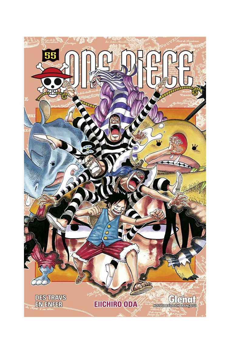 ONE PIECE - EDITION ORIGINALE - TOME 55 - DES TRAVS EN ENFER - ODA EIICHIRO - Glénat