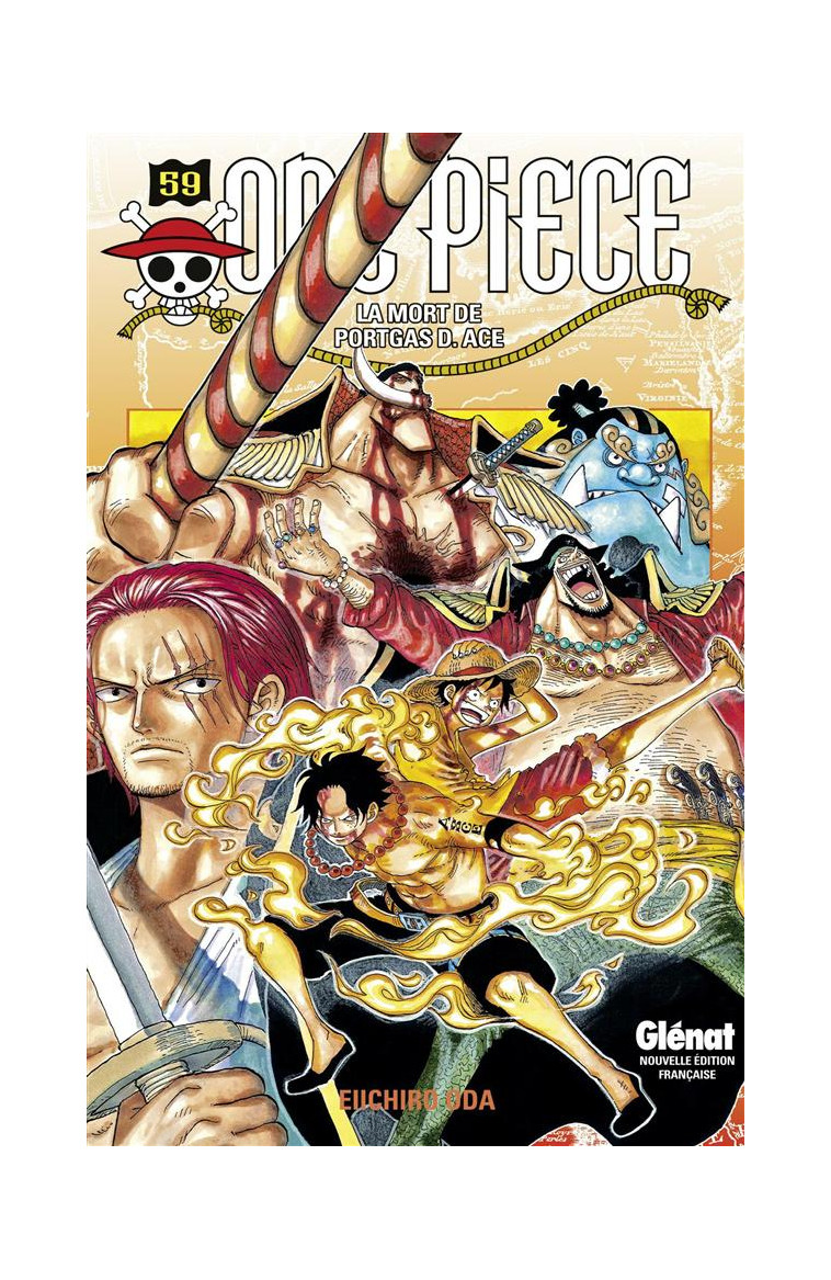 ONE PIECE - EDITION ORIGINALE - TOME 59 - LA MORT DE PORTGAS D. ACE - ODA EIICHIRO - Glénat