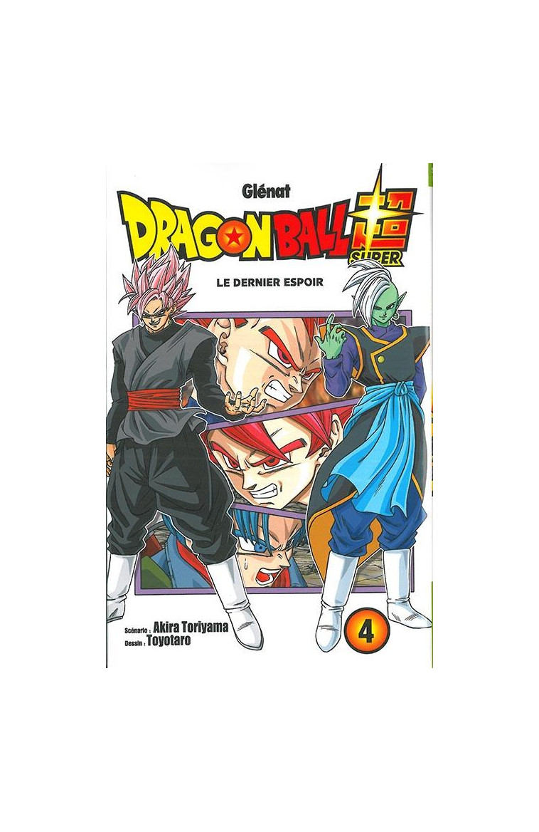 DRAGON BALL SUPER - TOME 04 - TORIYAMA/TOYOTARO - GLENAT