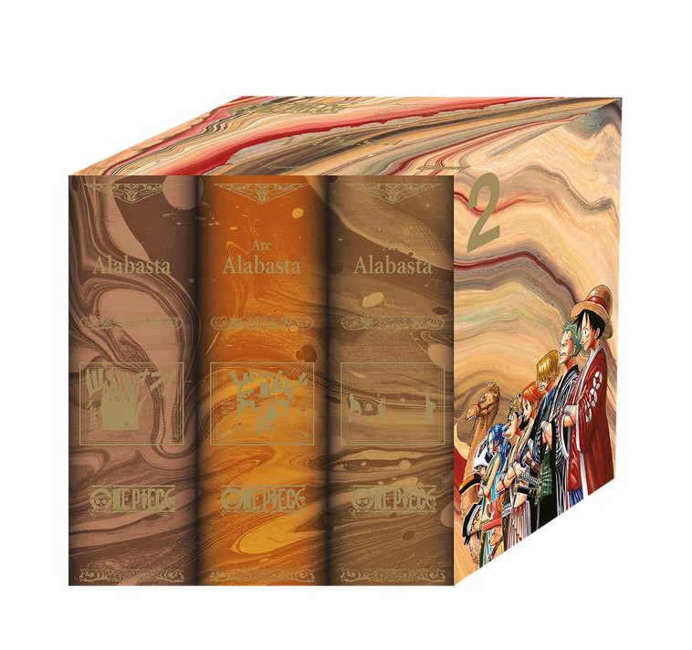 ONE PIECE - COFFRET ALABASTA (TOMES 13 A 23) - ODA EIICHIRO - GLENAT