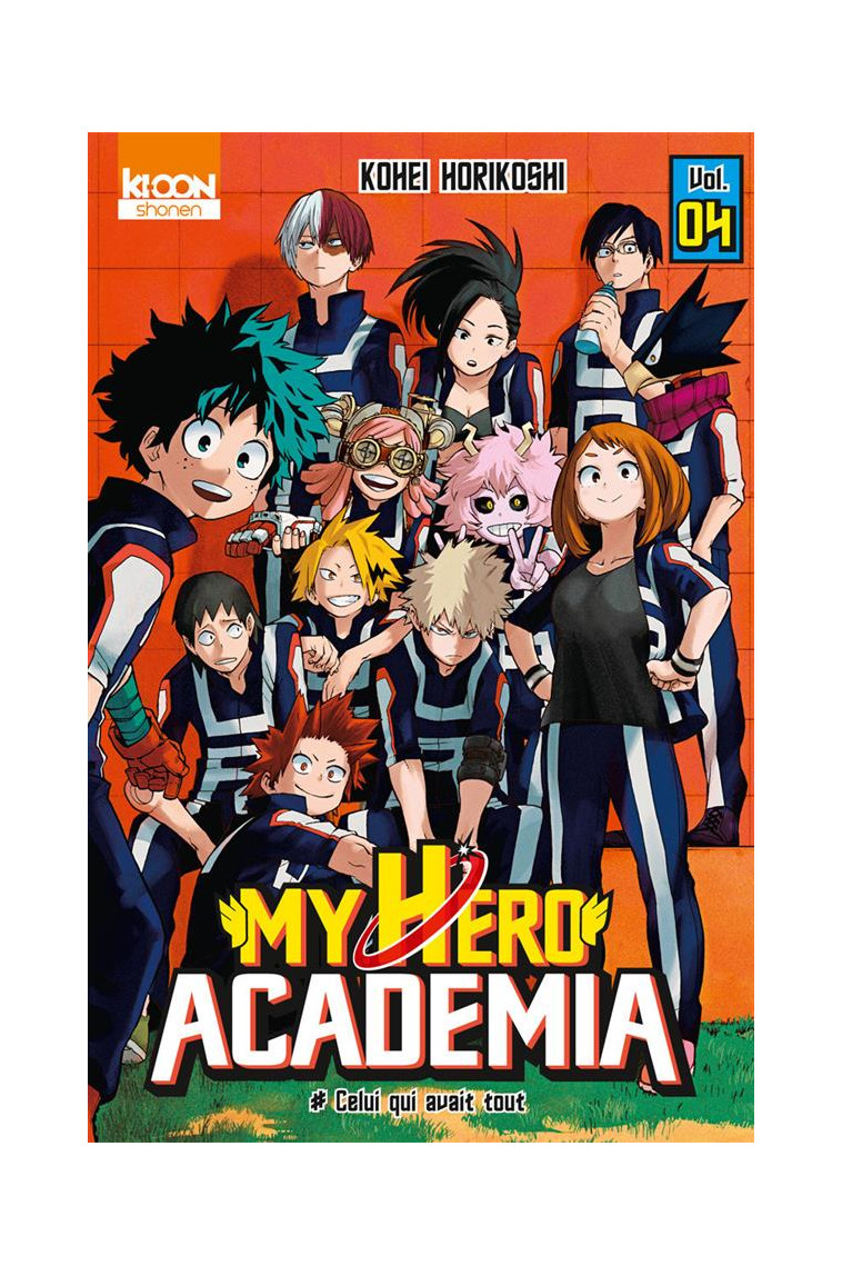 MY HERO ACADEMIA T04 - VOL04 - HORIKOSHI KOHEI - Ki-oon