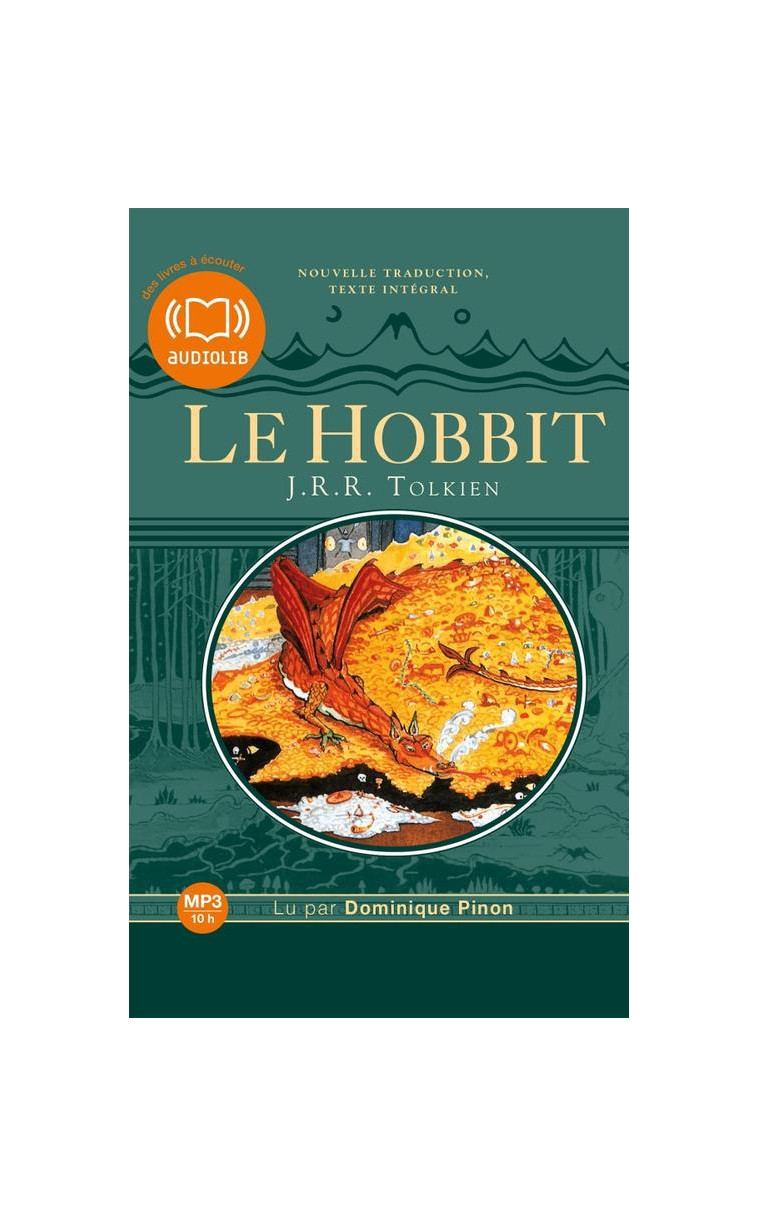 LE HOBBIT - LIVRE AUDIO 2 CD MP3 - TOLKIEN J R R. - AUDIOLIB