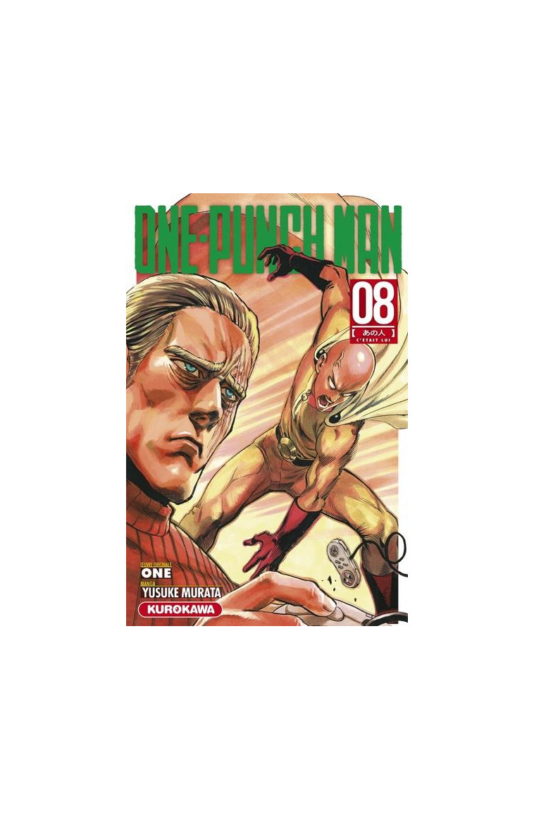 ONE-PUNCH MAN - TOME 8 - VOL08 - MURATA/ONE - KUROKAWA