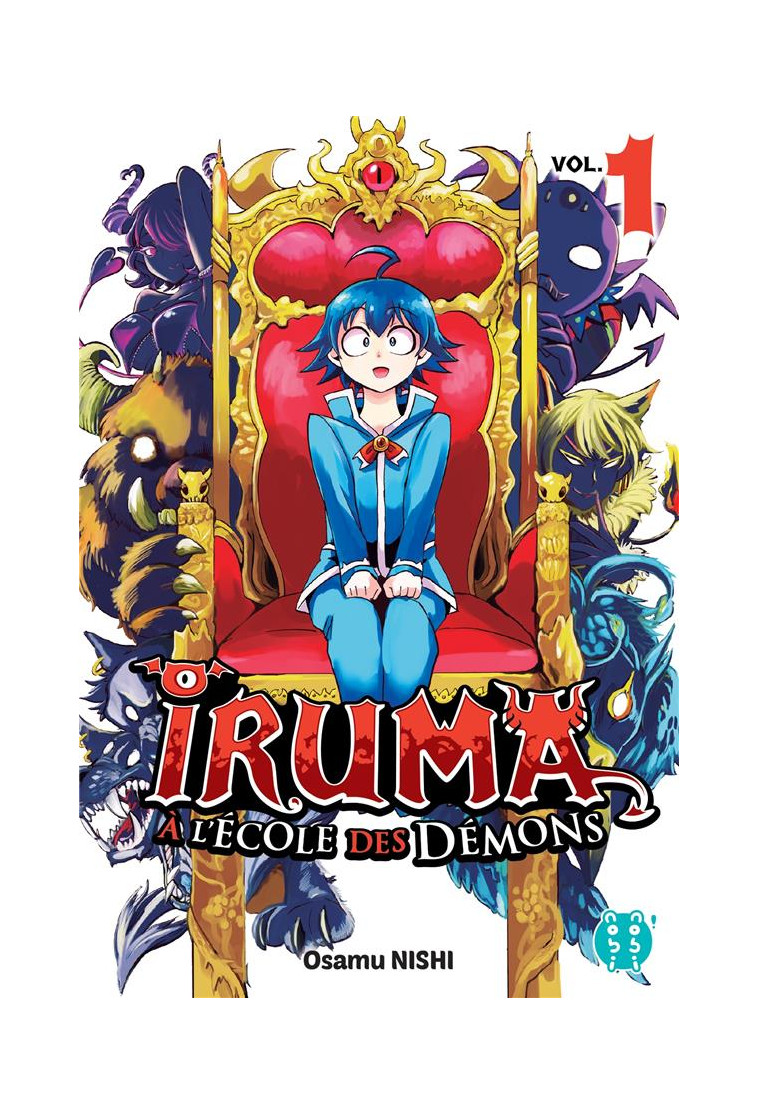 IRUMA A L'ECOLE DES DEMONS T01 - NISHI OSAMU - NOBI NOBI