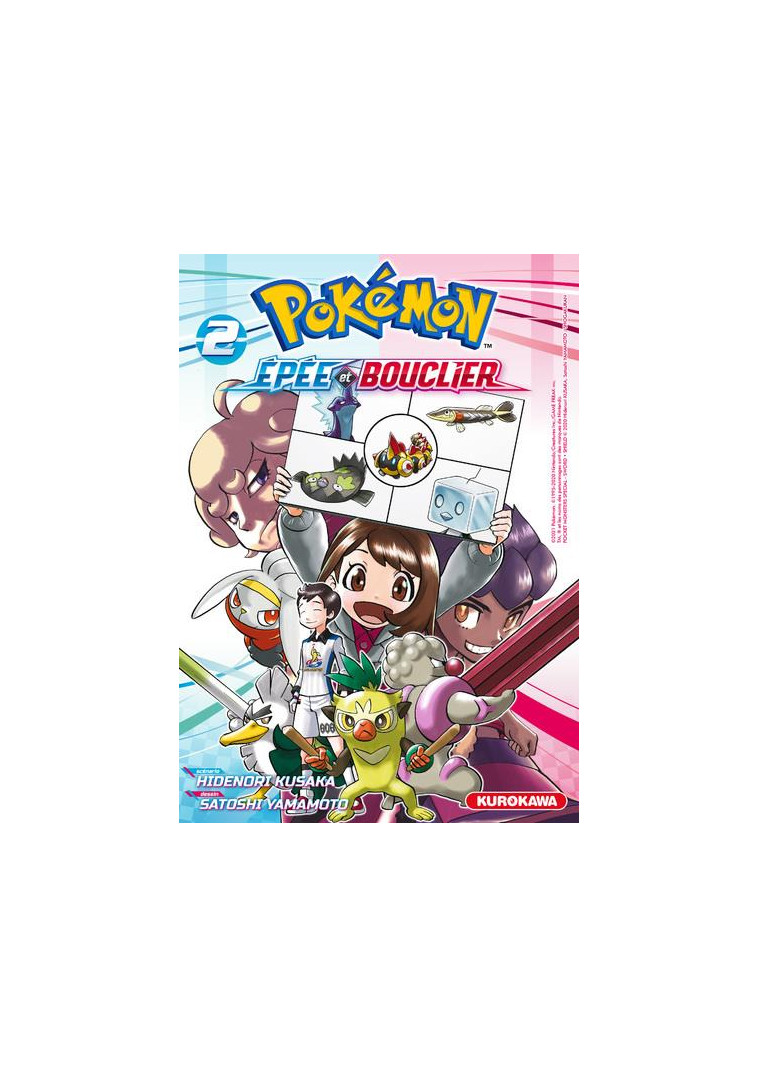 POKEMON EPEE ET BOUCLIER - TOME 2 - VOL02 - KUSAKA/YAMAMOTO - 48H BD