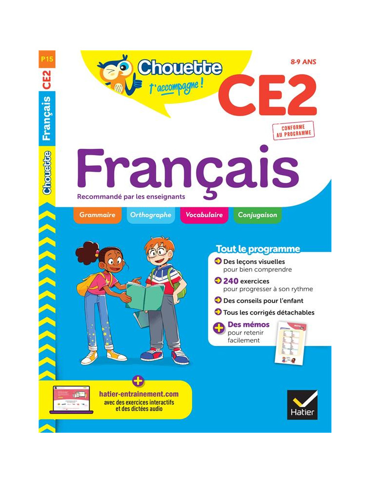 FRANCAIS CE2 - BARGE EVELYNE - HATIER SCOLAIRE