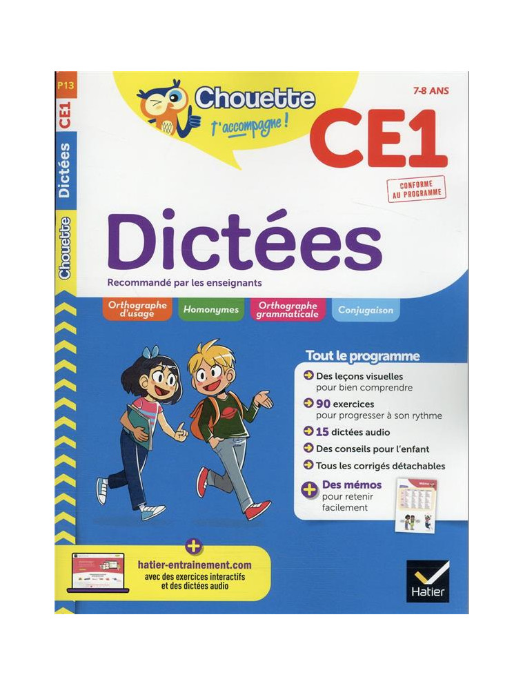 DICTEES CE1 - MARIENVAL/RODES - HATIER SCOLAIRE