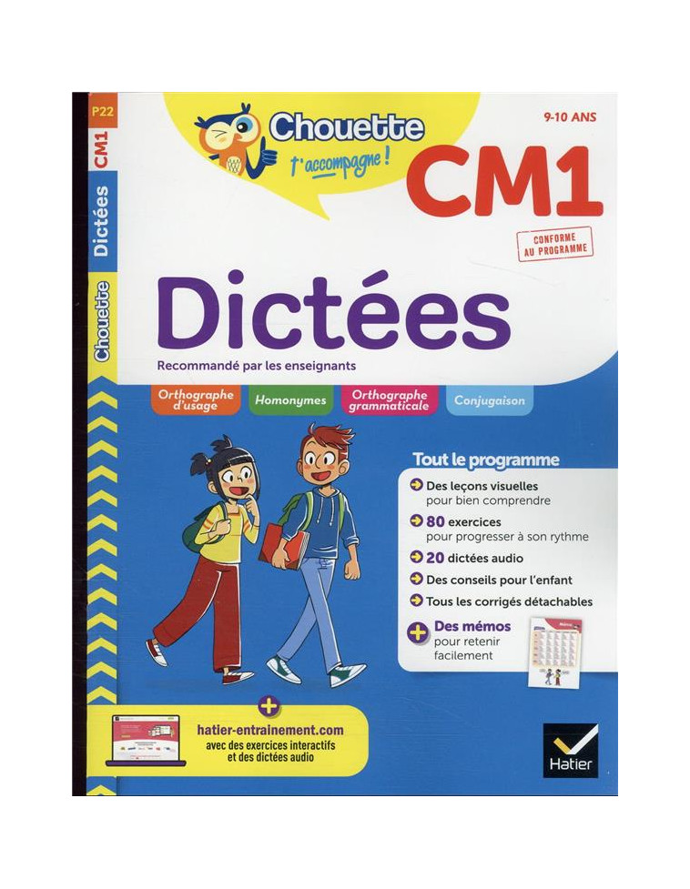 DICTEES CM1 - MARIENVAL VALERIE - HATIER SCOLAIRE