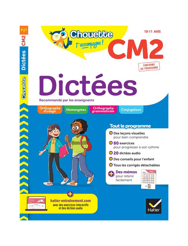 DICTEES CM2 - MARIENVAL/RODES - HATIER SCOLAIRE