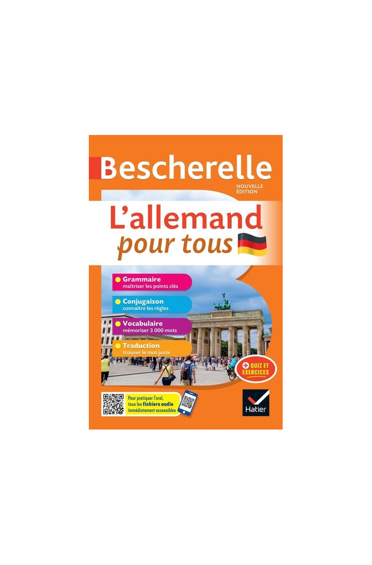 BESCHERELLE L'ALLEMAND POUR TOUS - NOUVELLE EDITION - TOUT-EN-UN (GRAMMAIRE, CONJUGAISON, VOCABULAIR - METRICH/LARRORY - HATIER SCOLAIRE