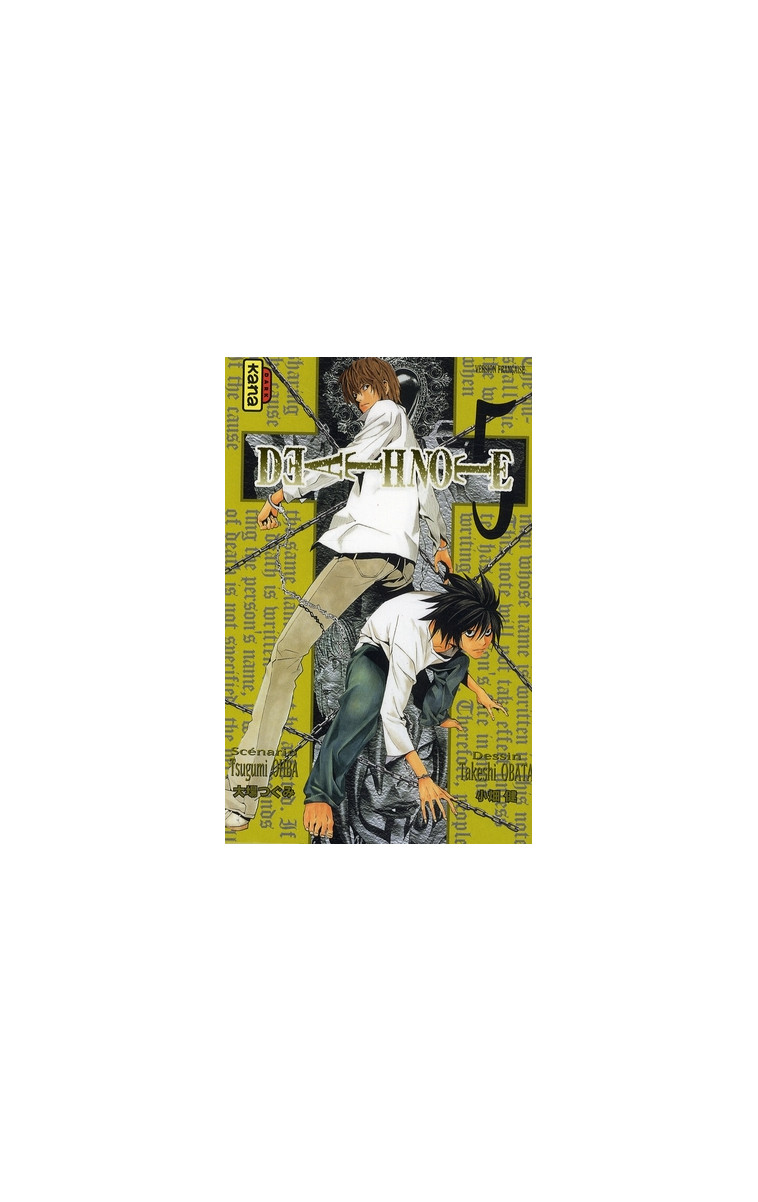 DEATH NOTE - TOME 5 - TSUGUMI OHBA - DARGAUD