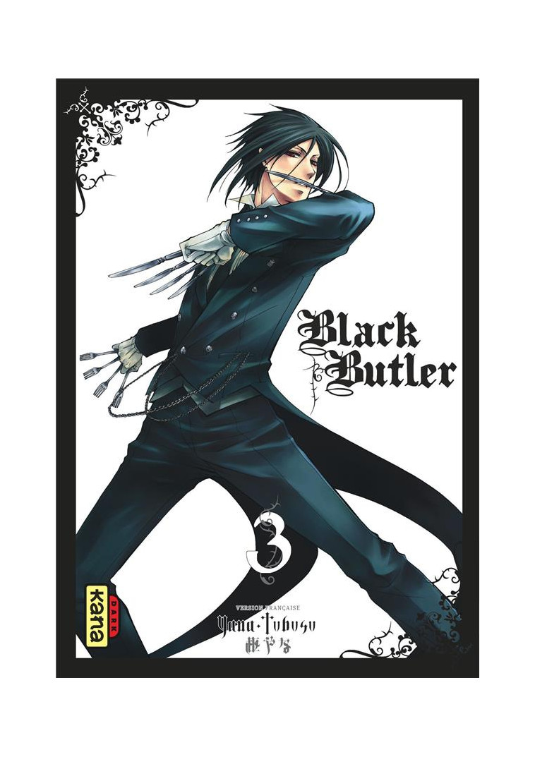 BLACK BUTLER - TOME 3 - YANA TOBOSO - DARGAUD