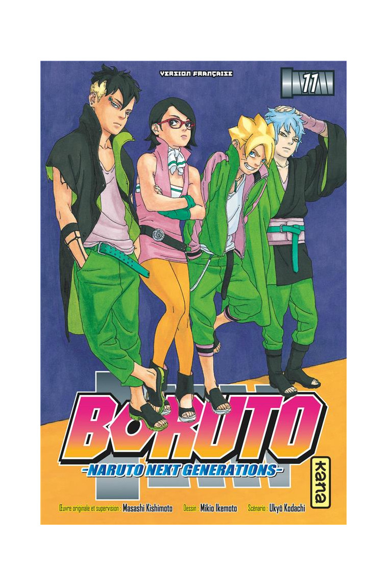 BORUTO - NARUTO NEXT GENERATIONS - TOME 11 - MIKIO IKEMOTO - NC