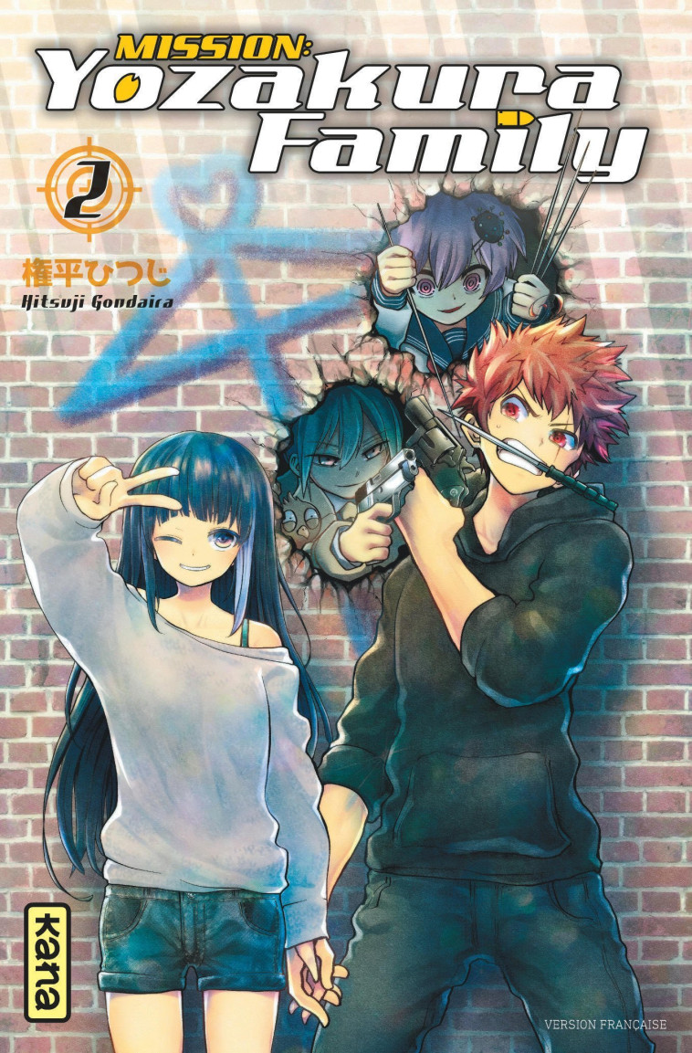 Mission: Yozakura family - Tome 2 - Hitsuji Gondaira Hitsuji Gondaira, Hitsuji Gondaira  - KANA