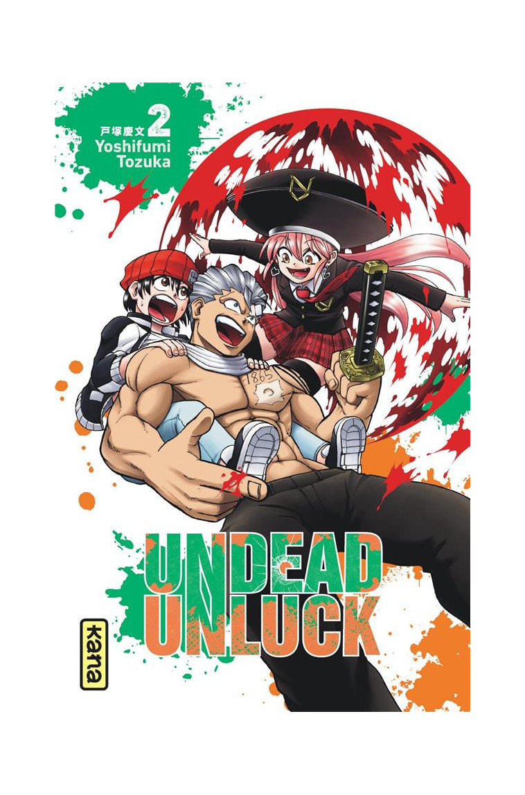 UNDEAD UNLUCK - TOME 2 - YOSHIFUMI TOTSUKA - DARGAUD