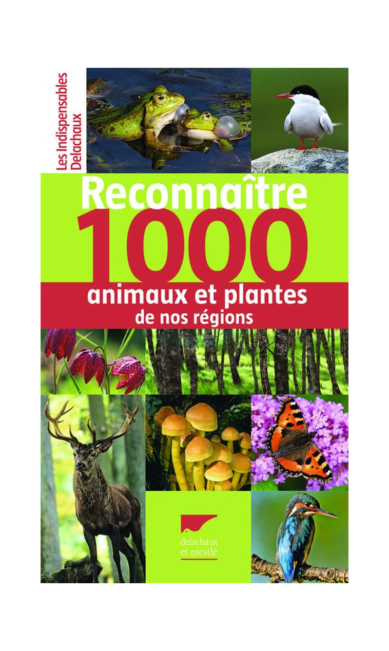 RECONNAITRE 1000 ANIMAUX ET PLANTES DE NOS REGIONS - COLLECTIF - Delachaux et Niestlé