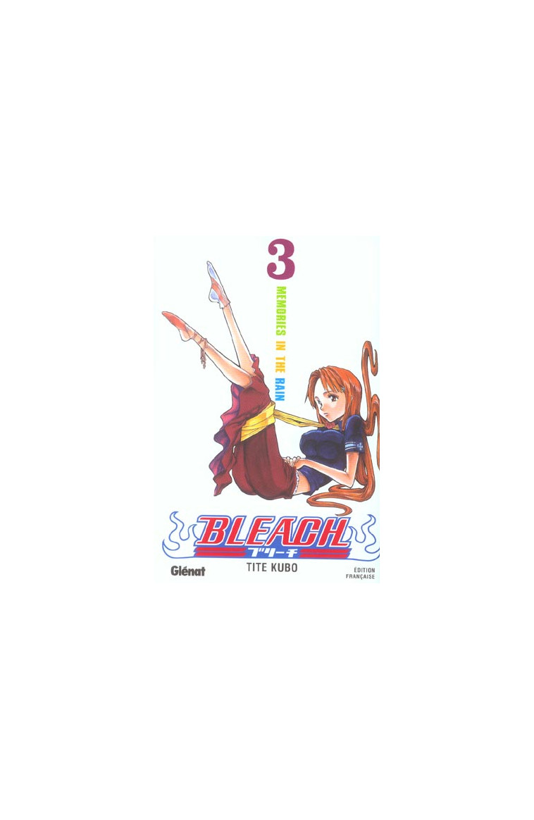 BLEACH - TOME 03 - MEMORIES IN THE RAIN - KUBO TITE - Glénat