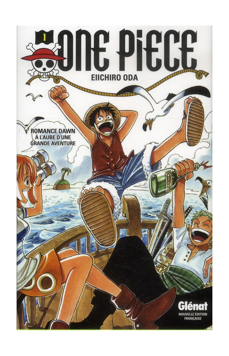 ONE PIECE - EDITION ORIGINALE - TOME 01 - A L'AUBE D'UNE GRANDE AVENTURE - ODA EIICHIRO - Glénat