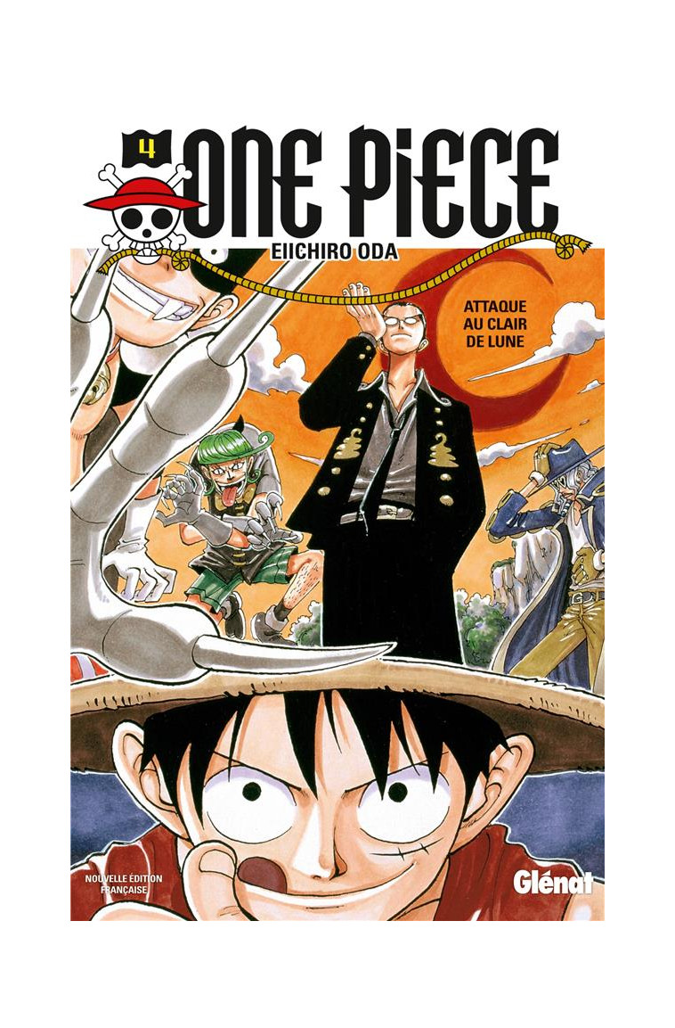 ONE PIECE - EDITION ORIGINALE - TOME 04 - ATTAQUE AU CLAIR DE LUNE - ODA EIICHIRO - Glénat