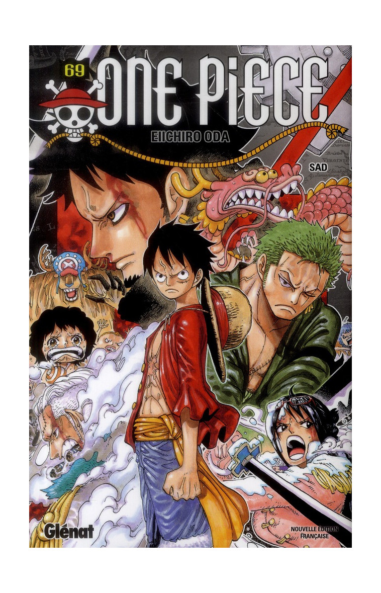 ONE PIECE - EDITION ORIGINALE - TOME 69 - SAD - ODA EIICHIRO - Glénat