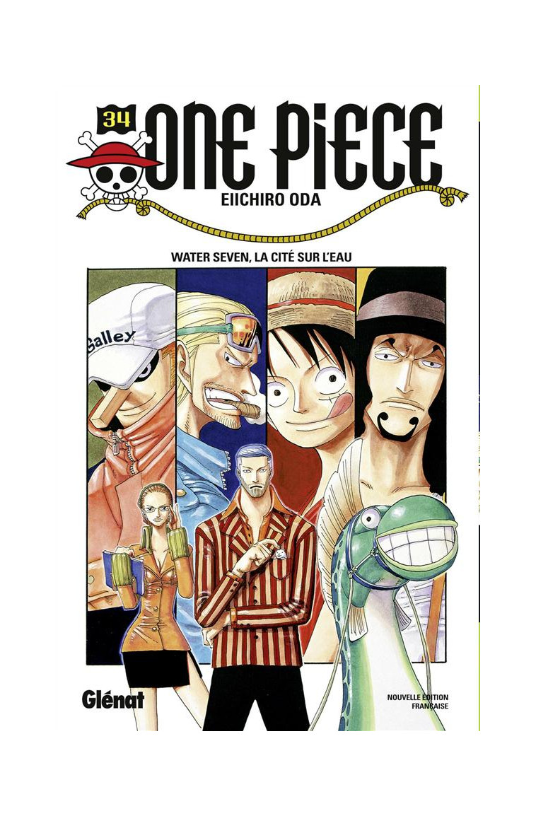 ONE PIECE - EDITION ORIGINALE - TOME 34 - WATER SEVEN, LA CITE SUR L'EAU - ODA EIICHIRO - Glénat