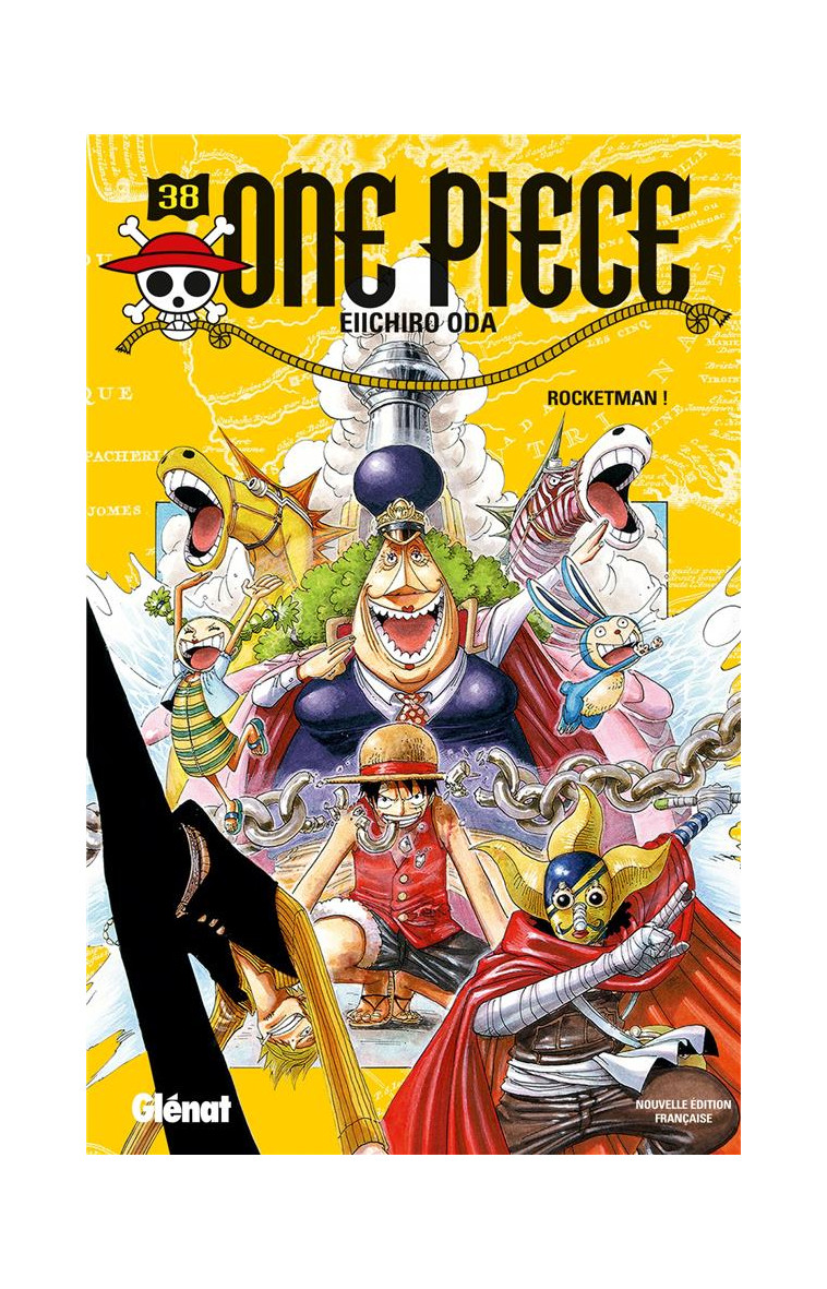 ONE PIECE - EDITION ORIGINALE - TOME 38 - ROCKETMAN ! - ODA EIICHIRO - Glénat